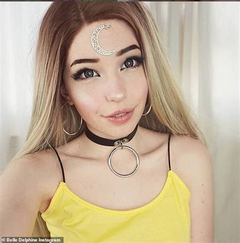 OnlyFans star Belle Delphine whos made more than £5 million。